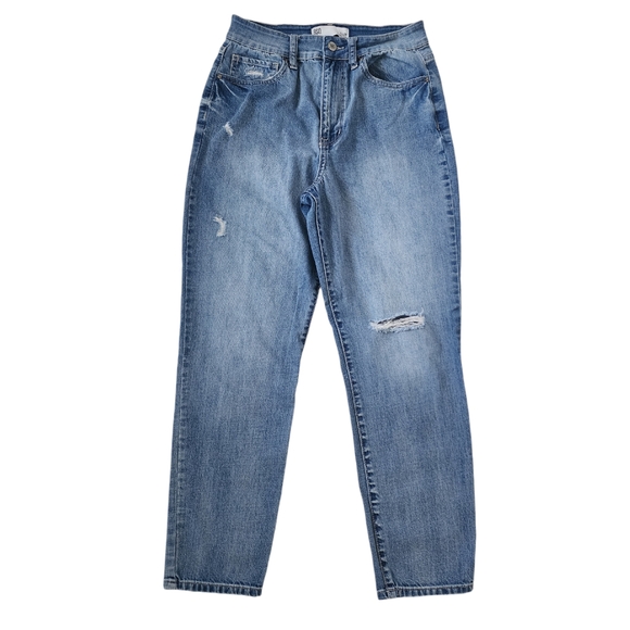 RSQ Vintage Mom High-Rise Straight Leg Denim Jeans Size 9 - Picture 3 of 13